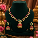 Ruby Emerald Elegance Set