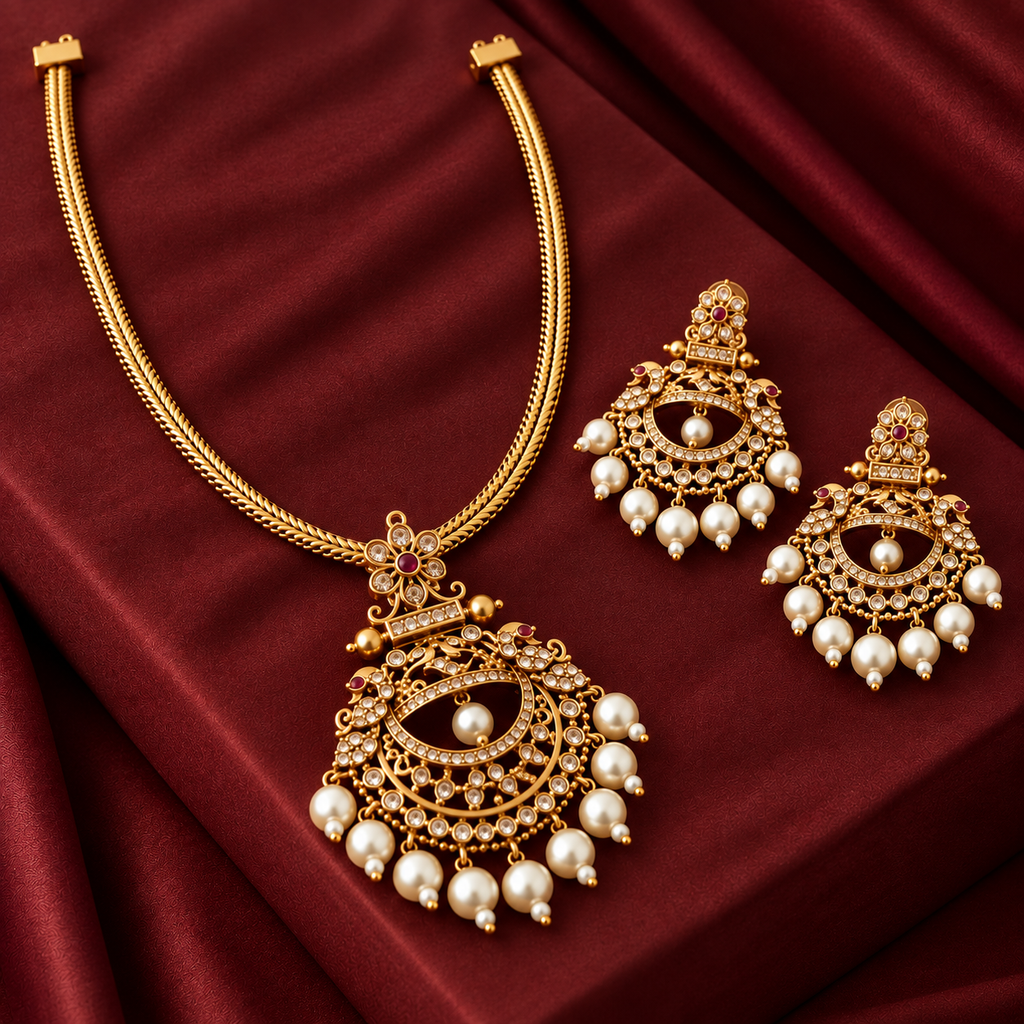 Chandbali Attigai Set
